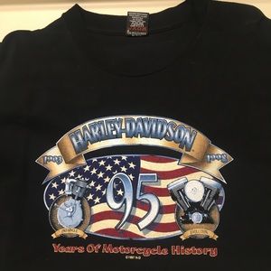 Harley Davidson 95 years. Waco Texas